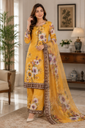 Digital Print 3PCS Swiss Lawn