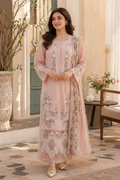 Unstitched Chikankari Embroidered Suit