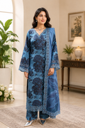 3Pcs Unstitched Digital Print Suit